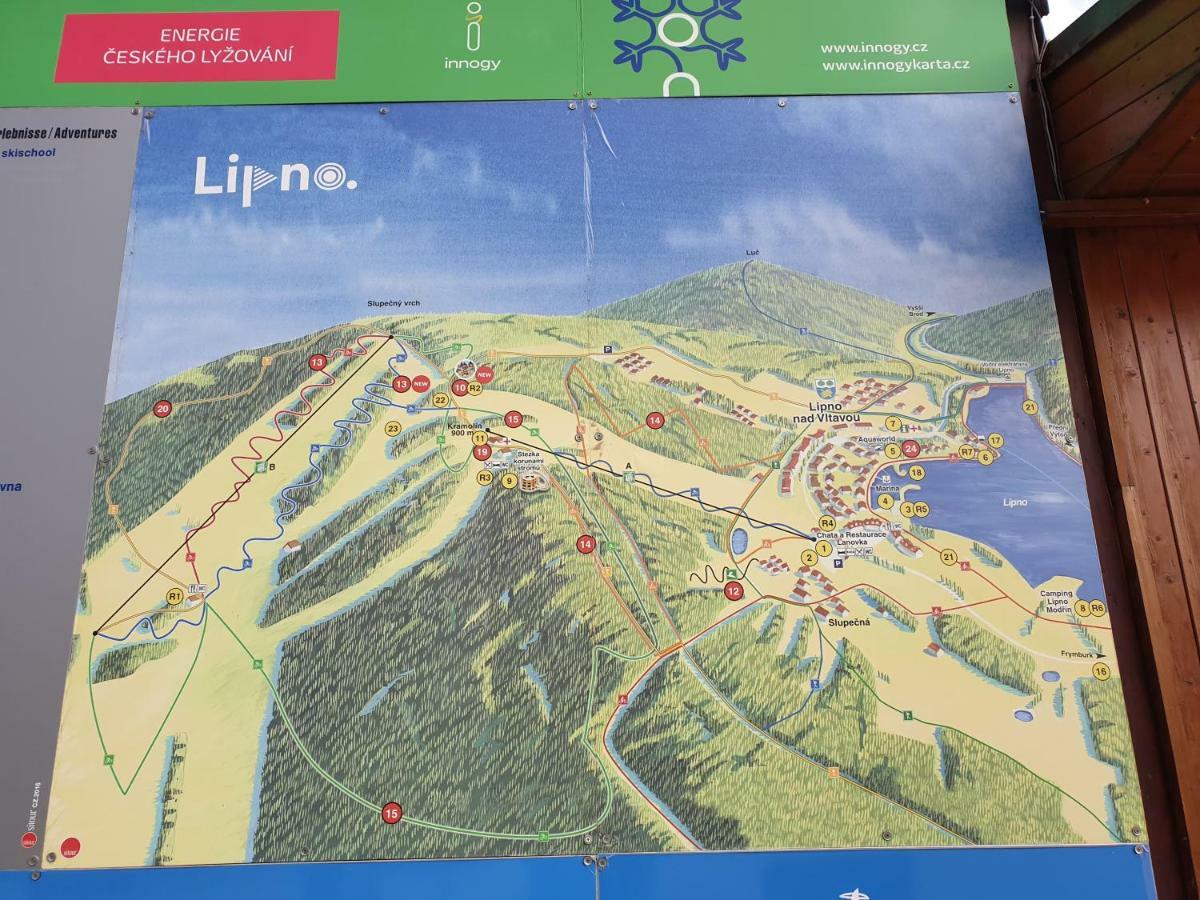 Lipno Nad Vltavou - Apartman 23 - Wifi, Parking, Netflix Luaran gambar