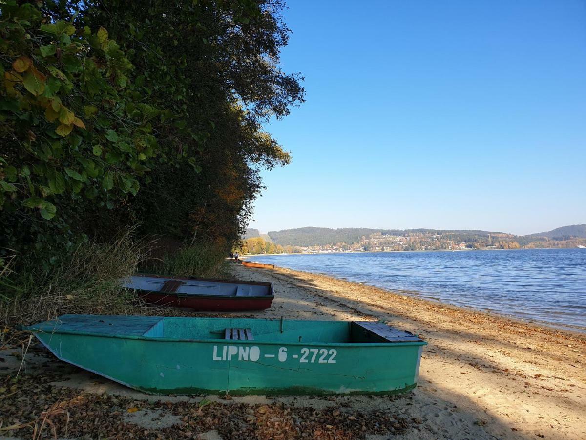 Lipno Nad Vltavou - Apartman 23 - Wifi, Parking, Netflix Luaran gambar
